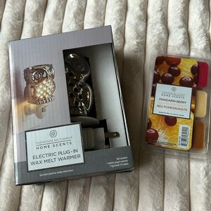 Electric plug-in wax melt warmer